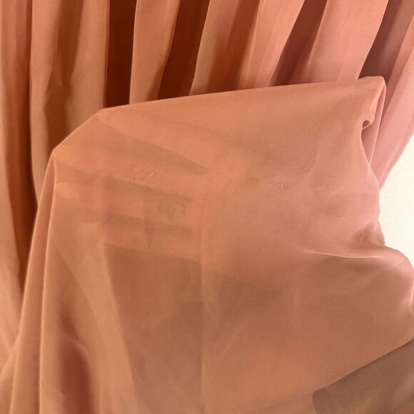 Azazie Raine desert rose bridesmaid dress A8 - Picture 4 of 6